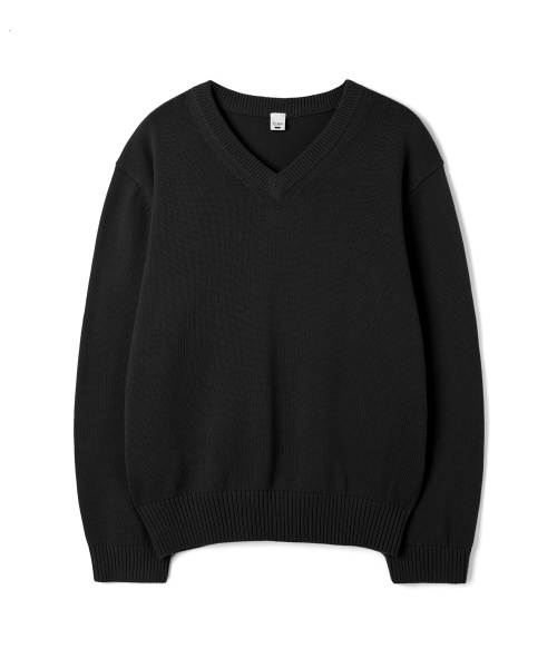 P.IN.O（ピインオ）の「Cotton V-neck semi-over knit - ivory（ニット/セーター・メンズ・その他・MEDIUM）」の6枚目の写真