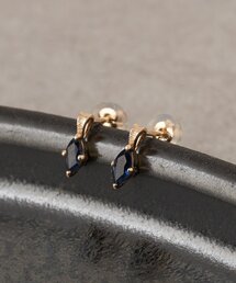 GALLARDAGALANTE | 【2.718】サファイアスタッドピアス(ピアス（両耳用）)