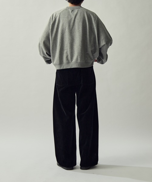 Lui's（ルイス）の「WOOL CORDUROY/ウールコーデュロイカーブパンツ（その他パンツ・メンズ・ダークブルー/ブラック・S/M）」の9枚目の写真