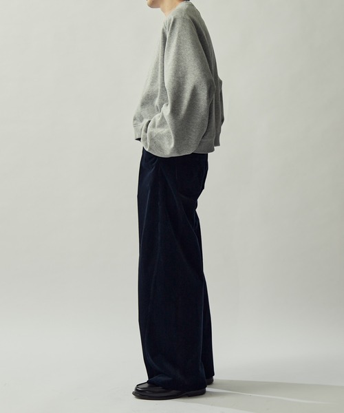 Lui's（ルイス）の「WOOL CORDUROY/ウールコーデュロイカーブパンツ（その他パンツ・メンズ・ダークブルー/ブラック・S/M）」の16枚目の写真