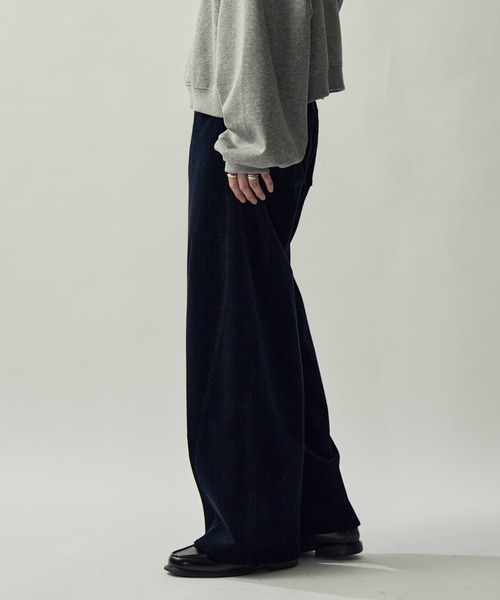 Lui's（ルイス）の「WOOL CORDUROY/ウールコーデュロイカーブパンツ