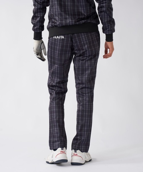 セール】【FILA GOLF:フィラゴルフ】チェック柄ボンディングパンツ