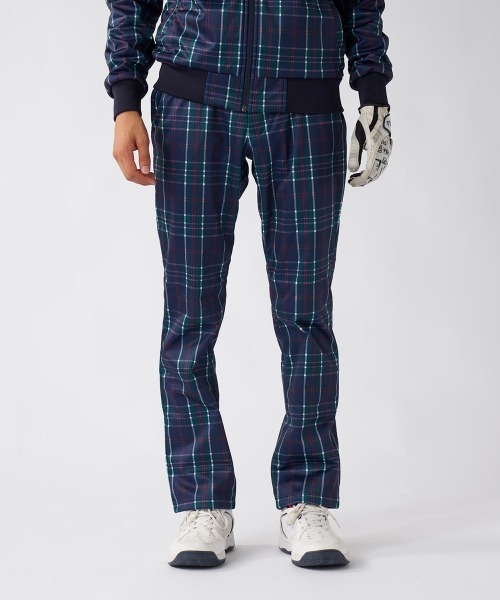 セール】【FILA GOLF:フィラゴルフ】チェック柄ボンディングパンツ