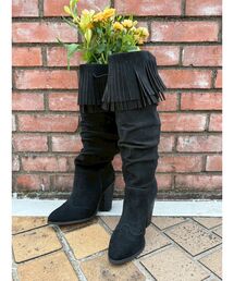 EVRIS | 2WAYフリンジデザインロングブーツ(ブーツ)