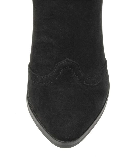 EVRIS（エヴリス）の「2WAYフリンジデザインロングブーツ（ブーツ・レディース・ブラック/ホワイト・SMALL/MEDIUM/LARGE）」の9枚目の写真