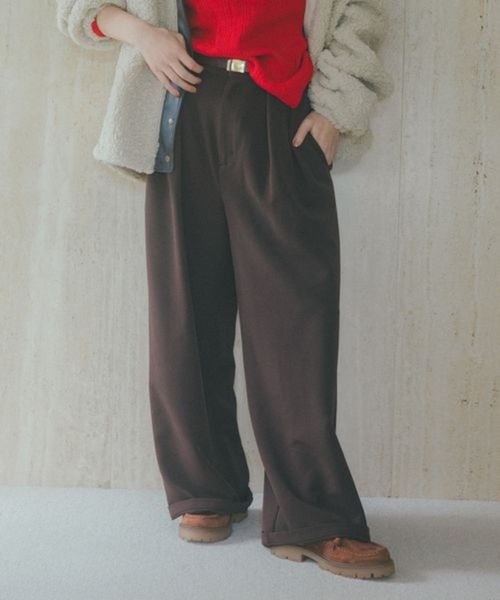 セール】【daily CLIP】ウィンタースラックス（スラックス）｜studio