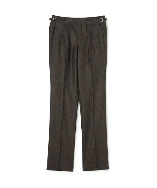 セール】ウールフランネル サイドアジャスター 2Pスラックス V.B.