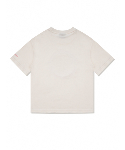 FABULOUS ARCHIVE(ファビュラスアーカイブ)の「ウィメンズベアフレンズリラックスクロップTシャツクリーム(FCC2TS386W)(Tシャツ/カットソー・レディース・アイボリー・MEDIUM/SMALL)」の2枚目の写真