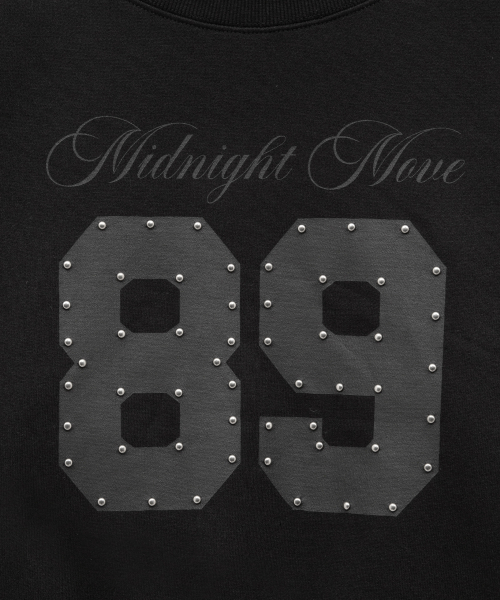 Midnight Move（ミッドナイトムーブ）の「stud 89 mtm (black)（スウェット・レディース・その他・FREE）」の2枚目の写真