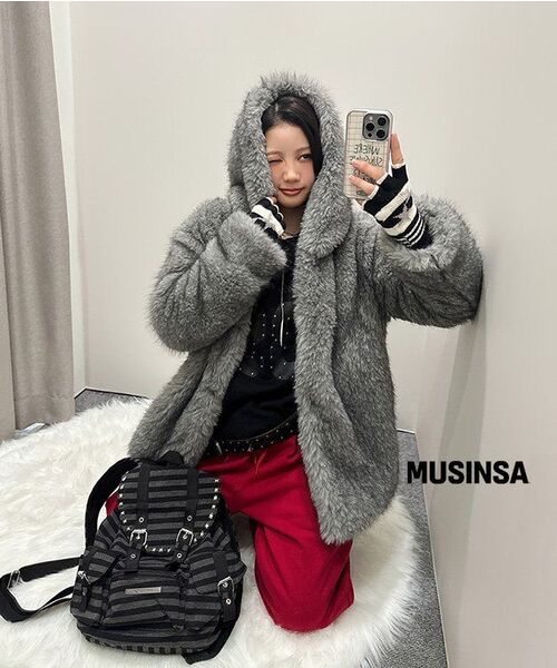 Midnight Move(ミッドナイトムーブ)の「stud 89 mtm (black)(スウェット・レディース・その他・FREE)」の5枚目の写真