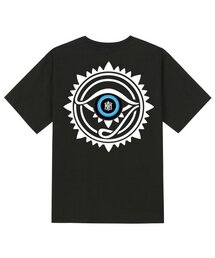 KTB0100 ホルスの目 半袖Tシャツ - ブラック