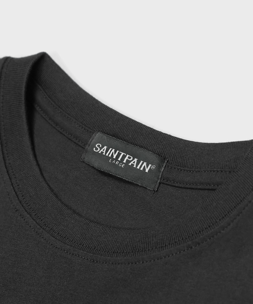 SAINTPAIN(セイントペイン)の「SP CAP 半袖Tシャツ ブラック(Tシャツ/カットソー・メンズ・その他・MEDIUM/LARGE)」の3枚目の写真