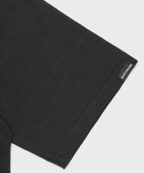 SAINTPAIN(セイントペイン)の「SP CAP 半袖Tシャツ ブラック(Tシャツ/カットソー・メンズ・その他・MEDIUM/LARGE)」の4枚目の写真