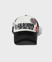 SAINTPAIN（セイントペイン）の「SP カムダウン ボールキャップ ブラック（キャップ）」