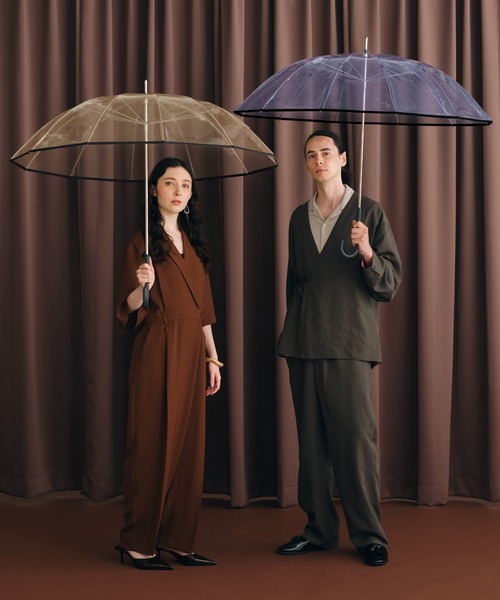 Wpc.（ダブリュピーシー）の「Wpc. classic [ビニール傘] 12K UMBRELLA 雨傘 長傘 12本骨（長傘・メンズ・ブラウン/ライトグリーン/ネイビー/ベージュ/ブルー/ブラック・FREE）」の11枚目の写真