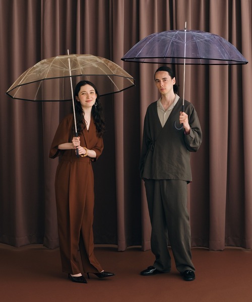 Wpc.（ダブリュピーシー）の「Wpc. classic [ビニール傘] 12K UMBRELLA 雨傘 長傘 12本骨（長傘・メンズ・ブラウン/ライトグリーン/ネイビー/ベージュ/ブルー/ブラック・FREE）」の12枚目の写真