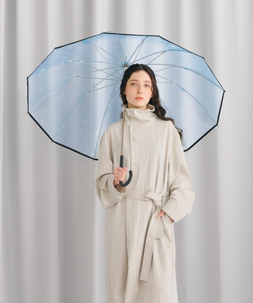 Wpc.（ダブリュピーシー）の「Wpc. classic [ビニール傘] 12K UMBRELLA 雨傘 長傘 12本骨（長傘・メンズ・ブラウン/ライトグリーン/ネイビー/ベージュ/ブルー/ブラック・FREE）」の8枚目の写真