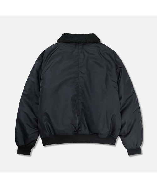 セール】エアフィールドボンバージャケット（ブラック）（MA-1）｜And