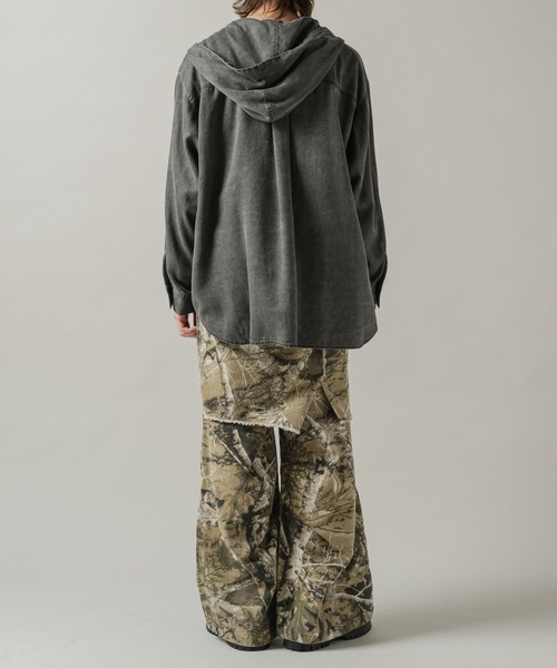 CASPER JOHN（キャスパージョン）の「Lyocell100 snow parka/リヨセル100スノーパーカー（その他アウター・メンズ・ホワイト/ブラック・X-SMALL/LARGE/MEDIUM/SMALL）」の15枚目の写真