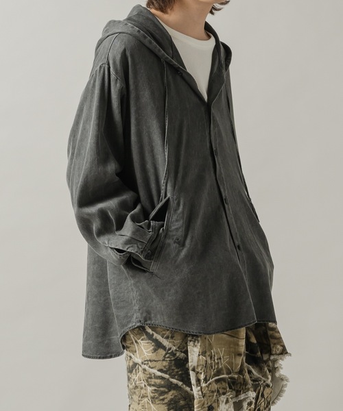 CASPER JOHN（キャスパージョン）の「Lyocell100 snow parka/リヨセル100スノーパーカー（その他アウター・メンズ・ホワイト/ブラック・X-SMALL/LARGE/MEDIUM/SMALL）」の13枚目の写真