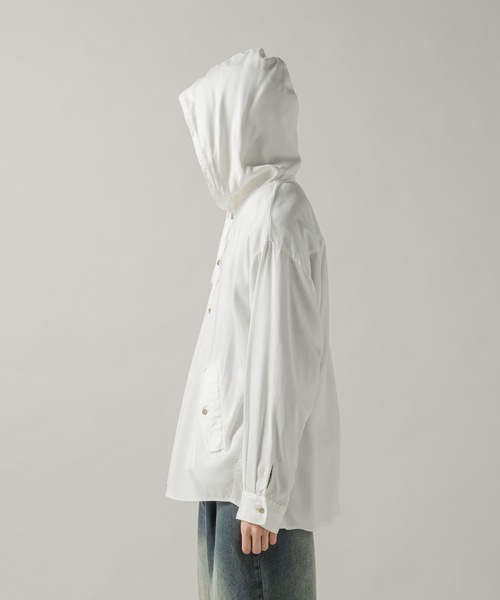 CASPER JOHN（キャスパージョン）の「Lyocell100 snow parka/リヨセル100スノーパーカー（その他アウター・メンズ・ホワイト/ブラック・X-SMALL/LARGE/MEDIUM/SMALL）」の19枚目の写真