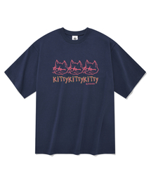 キティス半袖Tシャツネイビー