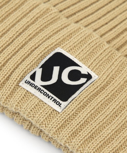 UNDERCONTROL(アンダーコントロール)の「四季用薄手ロングビーニーコットンニット男女共用ロゴビーニーモ帽子 BEANIE / CROSS BOX LOGO / D LEMON(ニットキャップ/ビーニー・メンズ・その他・FREE)」の3枚目の写真