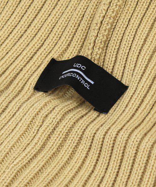 UNDERCONTROL(アンダーコントロール)の「四季用薄手ロングビーニーコットンニット男女共用ロゴビーニーモ帽子 BEANIE / CROSS BOX LOGO / D LEMON(ニットキャップ/ビーニー・メンズ・その他・FREE)」の6枚目の写真