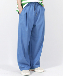 M VINTAGE DENIM WIDE PANTS BLUE