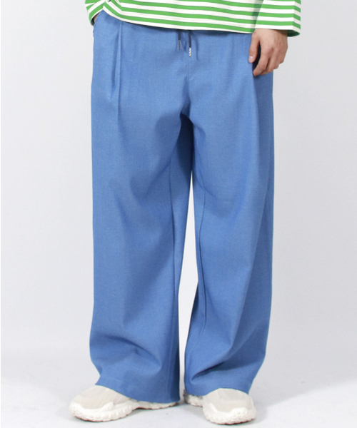 DEMARC(ドゥマーク)の「M VINTAGE DENIM WIDE PANTS BLUE(スラックス・メンズ・その他・LARGE/MEDIUM)」の3枚目の写真