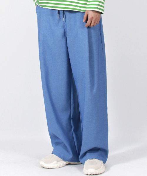 DEMARC(ドゥマーク)の「M VINTAGE DENIM WIDE PANTS BLUE(スラックス・メンズ・その他・LARGE/MEDIUM)」の4枚目の写真