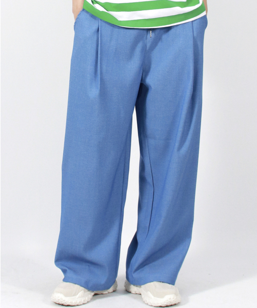 DEMARC(ドゥマーク)の「M VINTAGE DENIM WIDE PANTS BLUE(スラックス・メンズ・その他・LARGE/MEDIUM)」の8枚目の写真