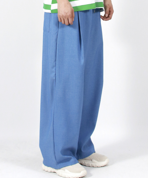 DEMARC(ドゥマーク)の「M VINTAGE DENIM WIDE PANTS BLUE(スラックス・メンズ・その他・LARGE/MEDIUM)」の9枚目の写真
