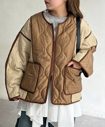 ブルゾン（ベージュ系・キルティング）ファッション通販 - ZOZOTOWN