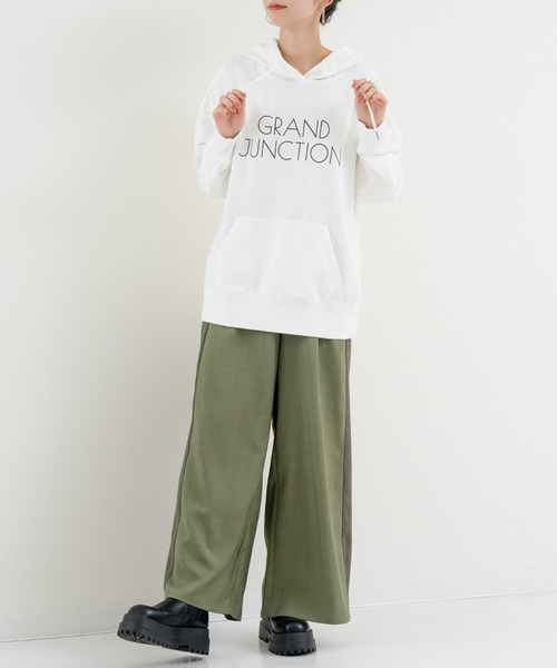 refinedworks(リファインドワークス)の「【refinedworks】ライン で魅せる 2トーンデザインパンツ(その他パンツ・レディース・ベージュ/カーキ・FREE)」の17枚目の写真