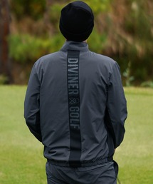 DIVINER GOLF（ディバイナー ゴルフ）の「【DIVINER GOLF】シャカスタンドジップブルゾン メンズ ゴルフウェア ジャンパー ナイロンジャケット ホワイト ブラック  春服 冬服（その他アウター）」