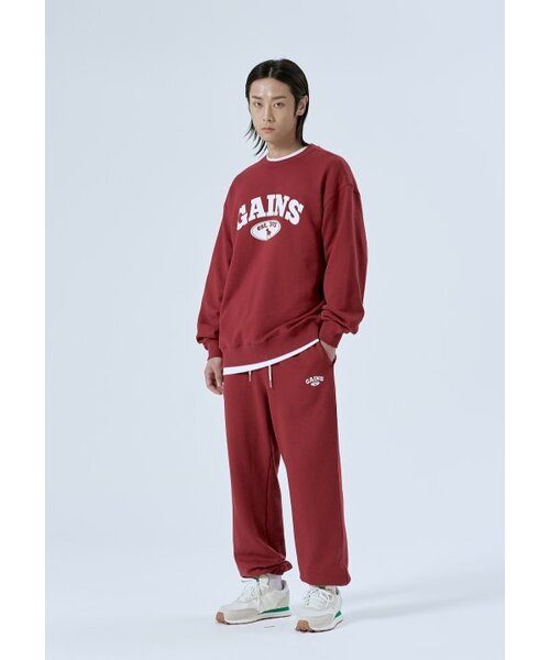 GAINSBORO(ゲインズボロ)の「ゴールデンロゴ スウェット_バーガンディ(スウェット・メンズ・その他・LARGE/MEDIUM/SMALL)」の4枚目の写真