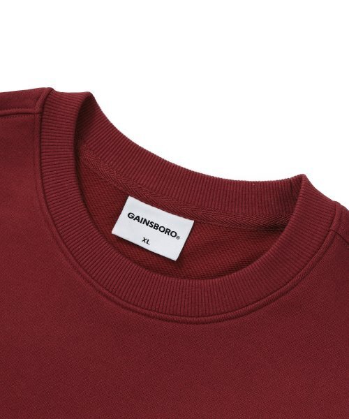 GAINSBORO(ゲインズボロ)の「ゴールデンロゴ スウェット_バーガンディ(スウェット・メンズ・その他・LARGE/MEDIUM/SMALL)」の5枚目の写真
