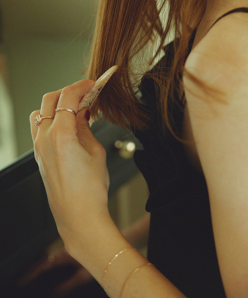 SLOBE IENA（スローブイエナ）の「《WEB限定サイズあり》SLOBE 粒リング K10（リング・レディース・ゴールド・FREE/11/13）」の3枚目の写真