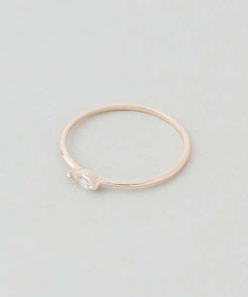 SLOBE IENA（スローブイエナ）の「《WEB限定サイズあり》SLOBE 粒リング K10（リング・レディース・ゴールド・FREE/11/13）」の5枚目の写真