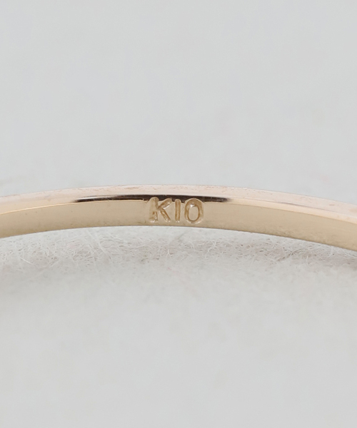 SLOBE IENA（スローブイエナ）の「《WEB限定サイズあり》SLOBE 粒リング K10（リング・レディース・ゴールド・FREE/11/13）」の8枚目の写真