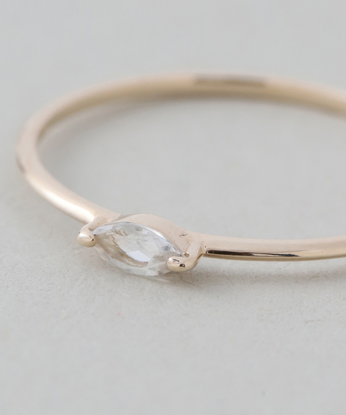 SLOBE IENA（スローブイエナ）の「《WEB限定サイズあり》SLOBE 粒リング K10（リング・レディース・ゴールド・FREE/11/13）」の9枚目の写真