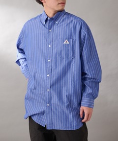 Mix-striped shirt ミックスストライプシャツ（シャツ/ブラウス