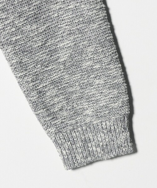 BEAUTY&YOUTH UNITED ARROWS（ビューティーアンドユースユナイテッドアローズ）の「ガーター ステッチ スラブ クルーネック ニット ウォッシャブル（ニット/セーター・メンズ・コバルトブルー/グレー・S/M）」の17枚目の写真