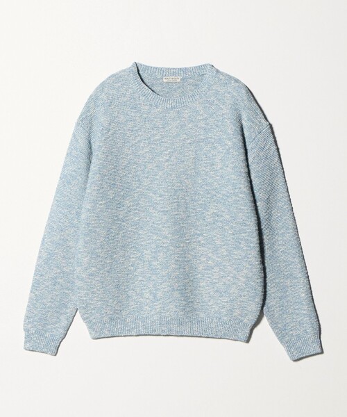 BEAUTY&YOUTH UNITED ARROWS（ビューティーアンドユースユナイテッドアローズ）の「ガーター ステッチ スラブ クルーネック ニット ウォッシャブル（ニット/セーター・メンズ・コバルトブルー/グレー・S/M）」の19枚目の写真