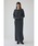 RIM.ARK�i�����A�[�N�j�́uFabric covered button dress �t�@�u���b�N�J�o�[�h�{�^���h���X�i�h���X�j�v�b�`���R�[���O���[