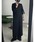 RIM.ARK�i�����A�[�N�j�́uFabric covered button dress �t�@�u���b�N�J�o�[�h�{�^���h���X�i�h���X�j�v�b�u���b�N