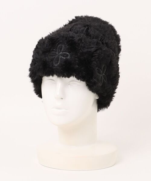 SURGERY/サージェリー/surgery leather patch cap（ニットキャップ