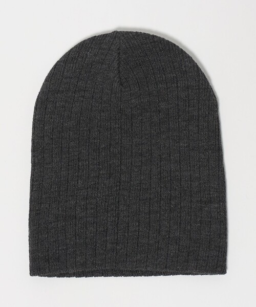 Steven Alan(スティーブンアラン)の「<DECKY> Braidy Knit/ビーニー(ニットキャップ/ビーニー・メンズ・ダークグレー/ブラック・FREE)」の3枚目の写真