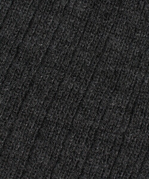 Steven Alan(スティーブンアラン)の「<DECKY> Braidy Knit/ビーニー(ニットキャップ/ビーニー・メンズ・ダークグレー/ブラック・FREE)」の5枚目の写真